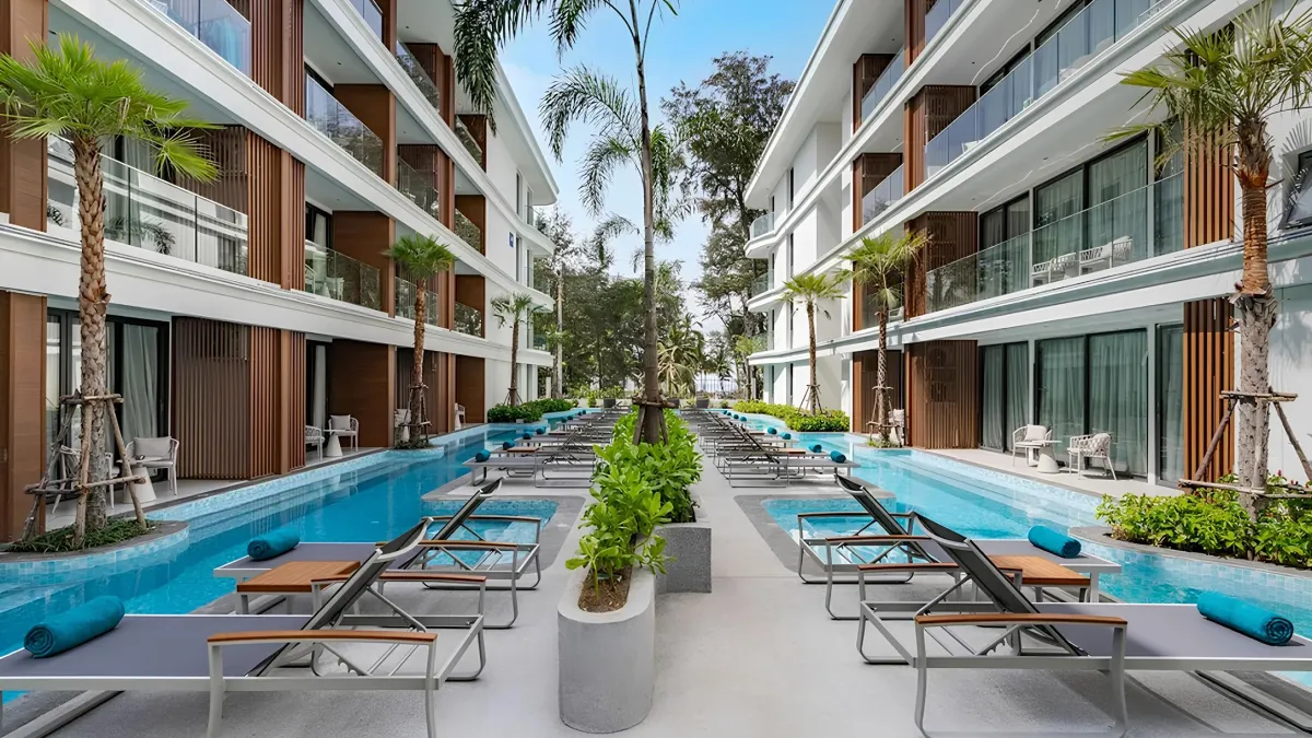 A cozy beachfront apartment